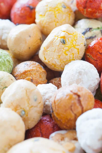 Japanese sweets beans background — Stock Photo, Image