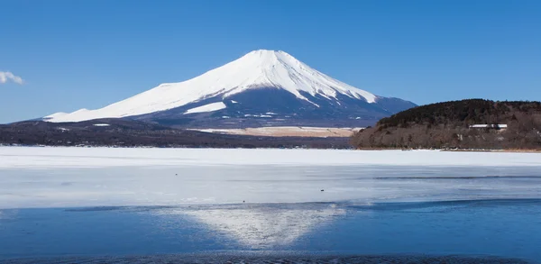 Montanha Fuji e lago yamanakako — Fotografia de Stock