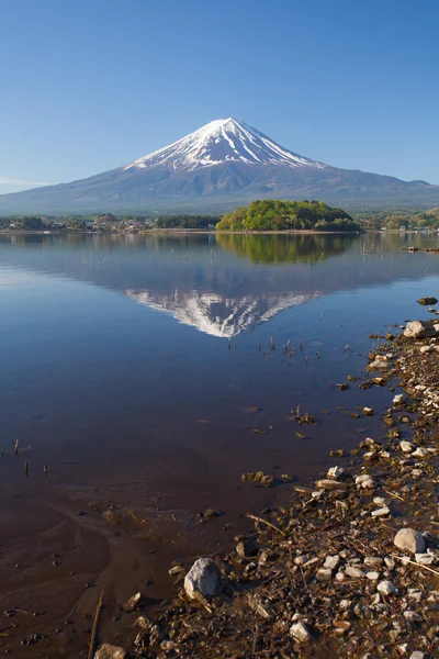 Berg-Fuji und Kawaguchiko-See — Stockfoto