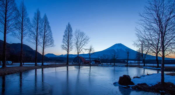 富士山景 — 图库照片