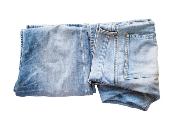 Jeans denim bleu — Photo