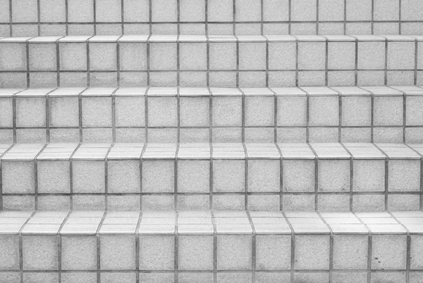 Escalier blanc béton — Photo