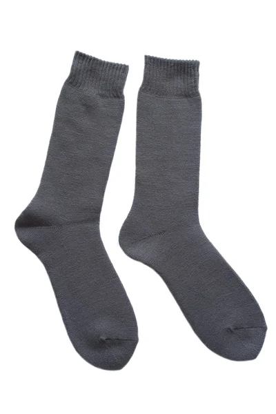 Fekete zokni, férfi — Stock Fotó