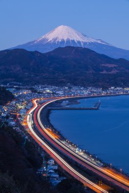Dağ fuji görünümü