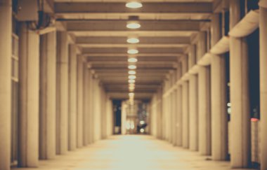 Modern ofiste koridor