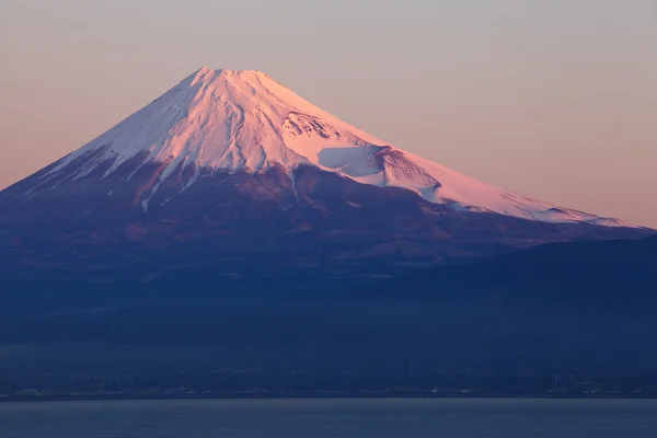 Montanha Fuji e mar — Fotografia de Stock