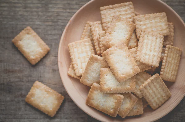 Mini coconut biscuits — Stock Photo, Image