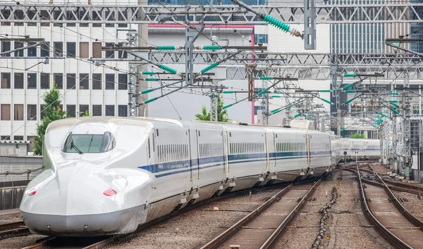 Bullet train network Stock Image