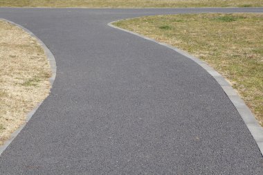 Boş beton yolu