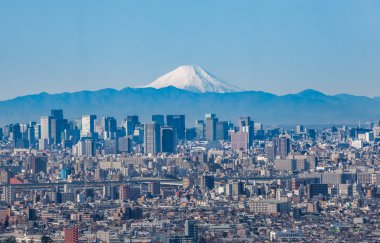 Tokyo şehir manzarası