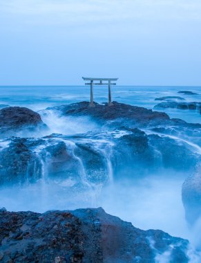 Japanese shrine gate clipart