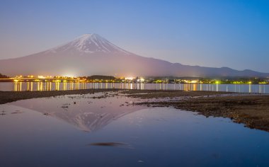 Dağ fuji görünümü