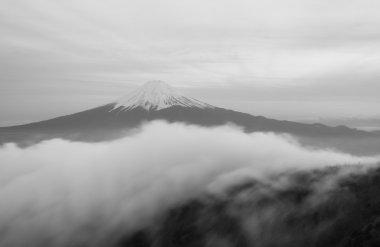 Dağ fuji görünümü