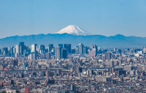 Tokyo şehir manzarası — Stok fotoğraf