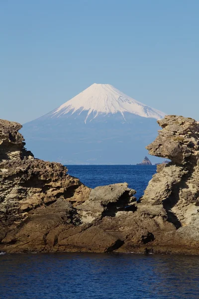 Montagna Fuji vista — Foto Stock