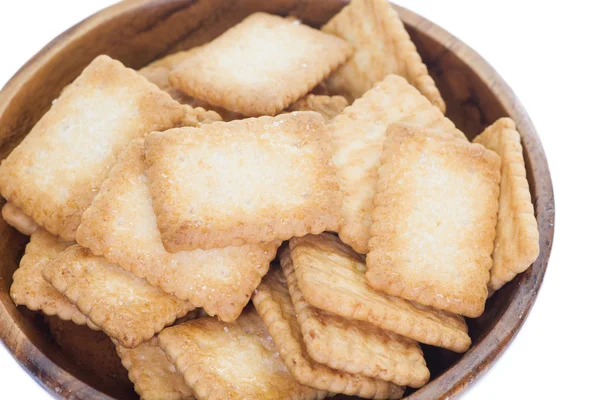 Tasty coconut biscuits — Stock Photo, Image