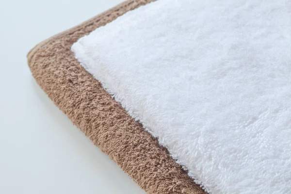 Asciugamano bianco pulito — Foto Stock