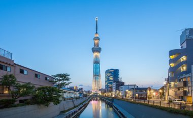 Tokyo skytree görünümü