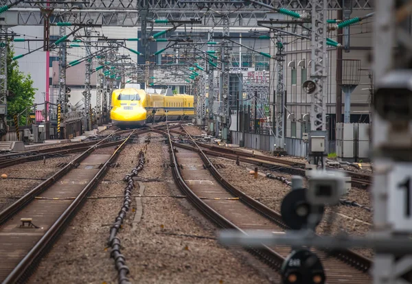 Trem bala shinkansen — Fotografia de Stock