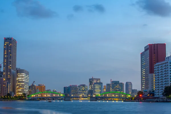 Uitzicht op de stad Tokyo — Stockfoto