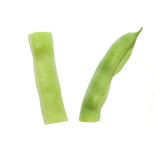 Yardlong bean slices — Stock Photo, Image