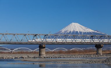 Dağ fuji görünümü