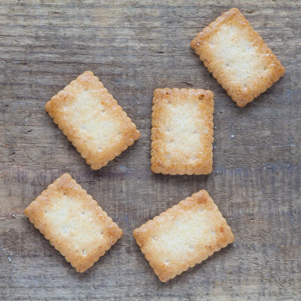 Tasty coconut biscuits — Stock Photo, Image