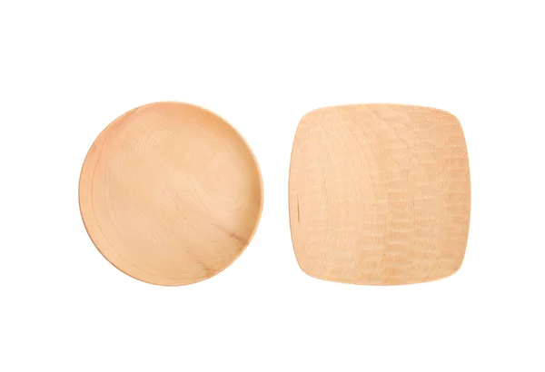 Естественные деревянные плиты — стоковое фото