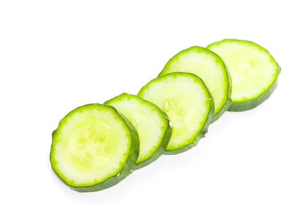 Fresh cucumber slices — Stock Photo, Image