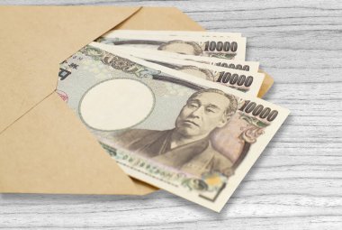 Japon para birimi yığını