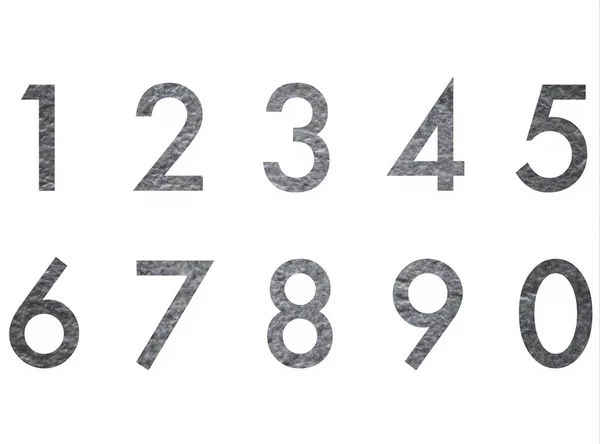 Set design nummer — Stockfoto