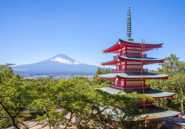 富士山景 — 图库照片