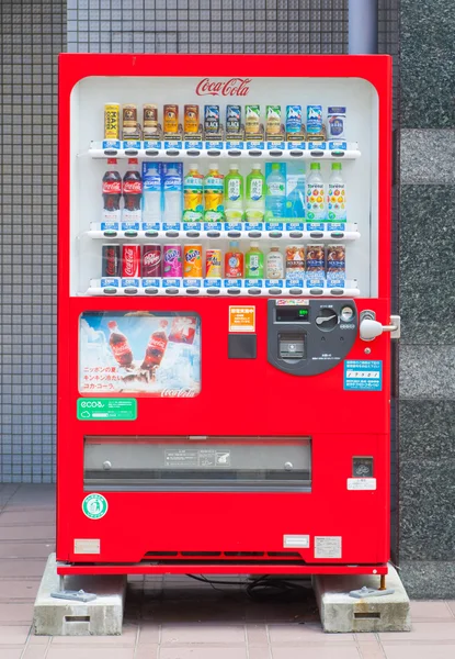 Verkaufsautomaten verschiedener Firmen — Stockfoto