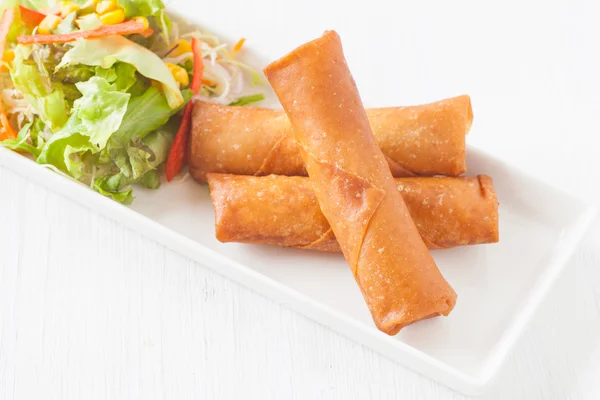 Deep fried spring rolls — Stock Photo, Image