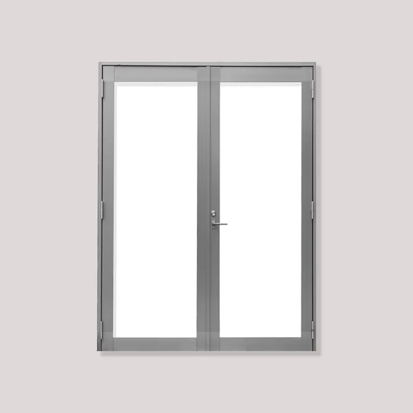 White metal door — Stock Photo, Image