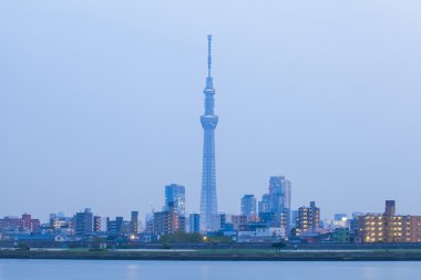 Tokyo şehir manzarası