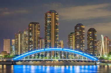 Tokyo şehir manzarası