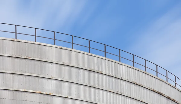 Detalj av oljetank — Stockfoto