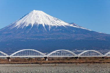 Dağ fuji görünümü