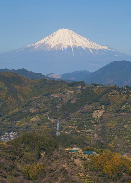 Bergfuji-Blick — Stockfoto