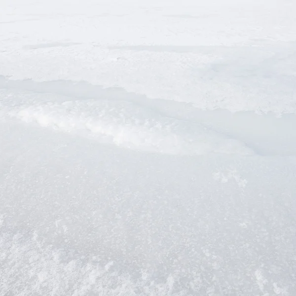 Hielo en el lago en temporada de invierno —  Fotos de Stock