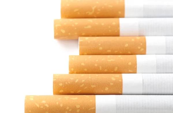 Cigarettes with a brown filter — Stock Photo, Image