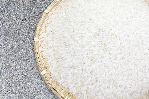 Asiatiska vitt ris — Stockfoto