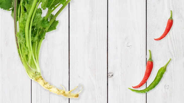 Légumes frais sur la table — Photo