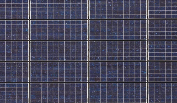 Solar panel system — Stock Photo, Image