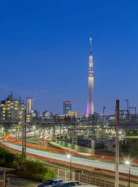 Tokyo skytree megtekintése — Stock Fotó