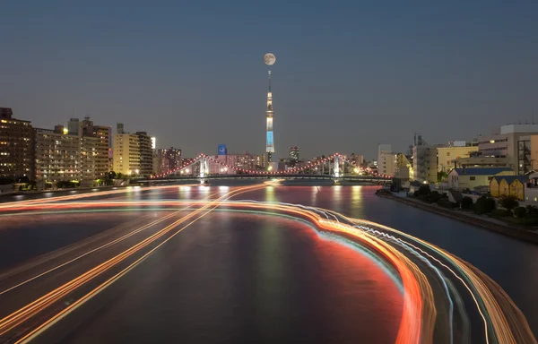 Tokyo skytree weergave — Stockfoto