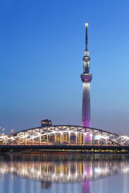 Tokyo skytree görünümü