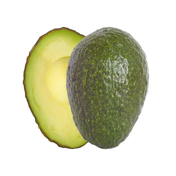 Isolated fresh avocado — Stock Photo, Image