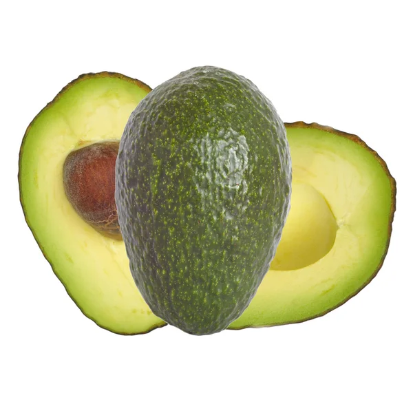 Isolated fresh avocado — Stock Photo, Image